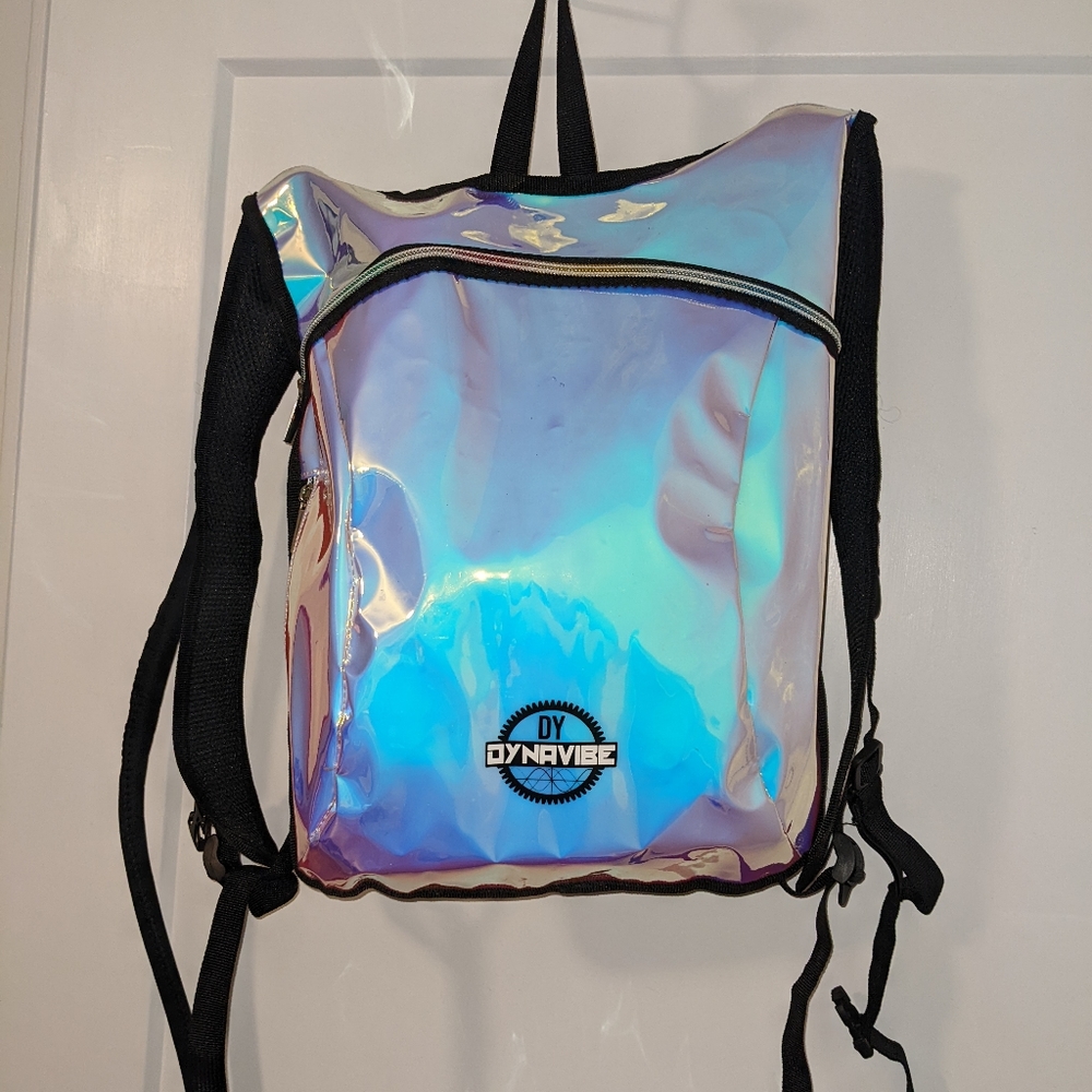 Amazing iridescent hydration pack backpack